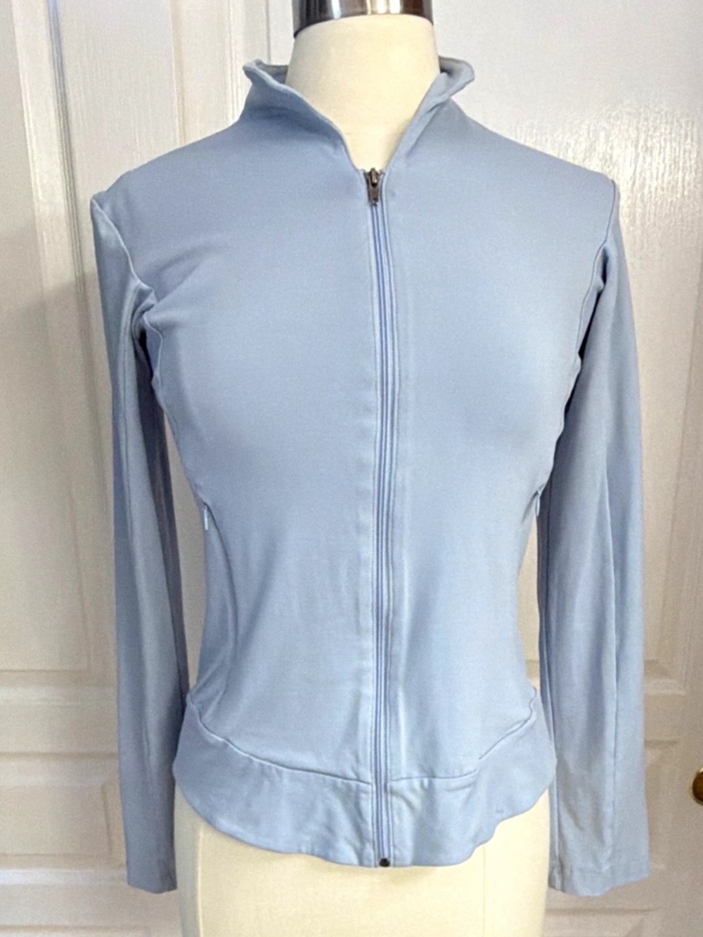Patagonia Women's Morning Glory Track Full Zip Jacket ~ Steam Blue